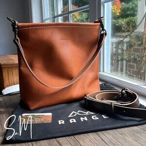 NEW Range Leather Kennedy Pocketless Crossbody Bag
